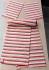 BEDSHEET STRIPE 90X108 2 PILLOW COVER